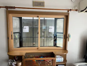 岡山県岡山市東区のお客様の内窓工事　具体的な工事内容1